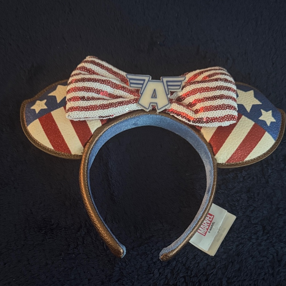 Marvel Captain America Marvel Mouse Ears